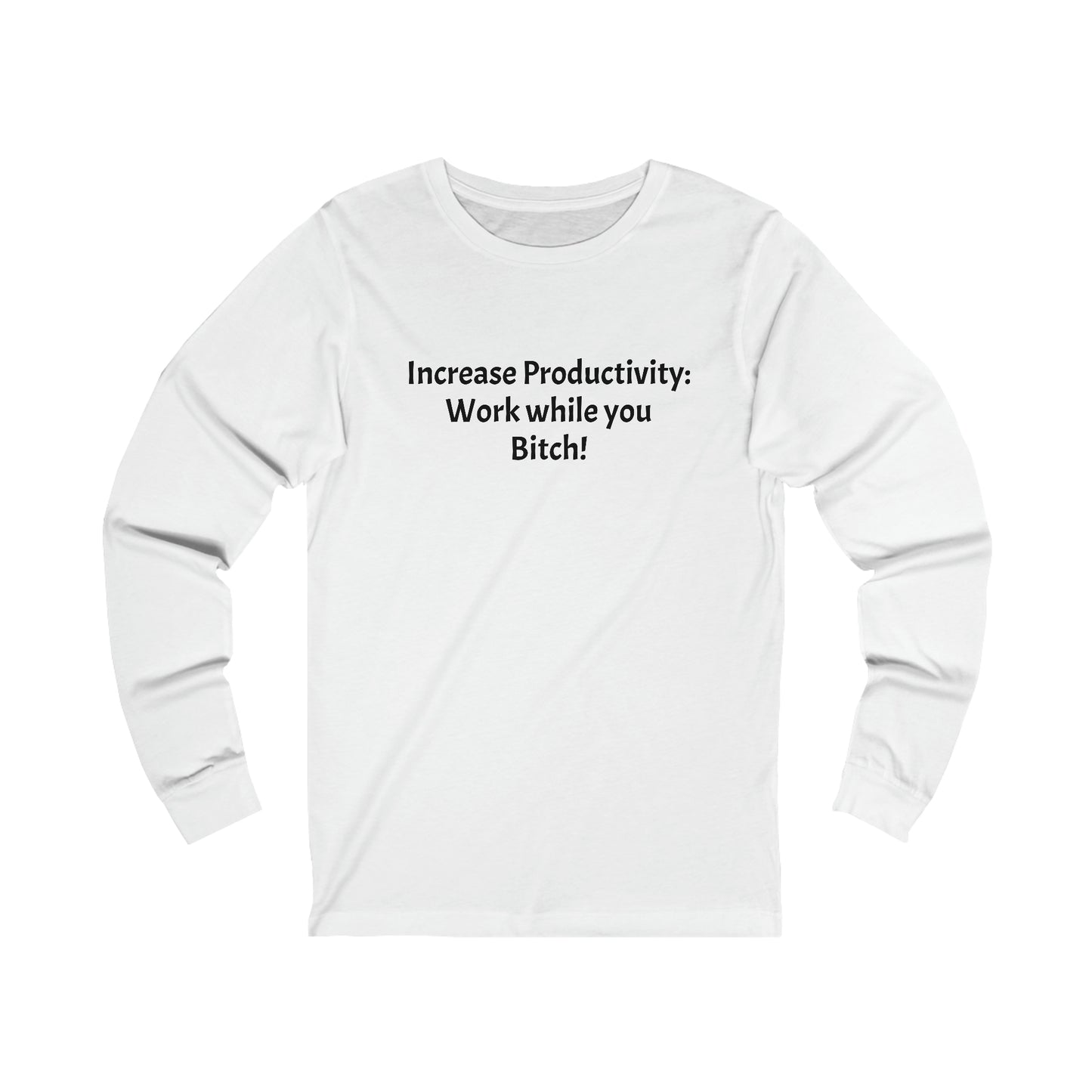 Increase Productivity - Unisex Jersey Long Sleeve Tee