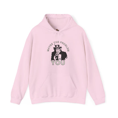 Workplace Wisdoms 'Problem' Heavy Hooded Sweatshirt
