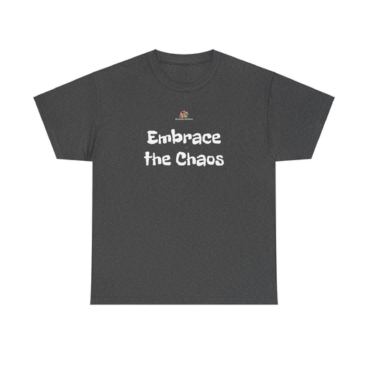 Workplace Wisdoms 'Embrace the Chaos' Heavy Cotton Tee