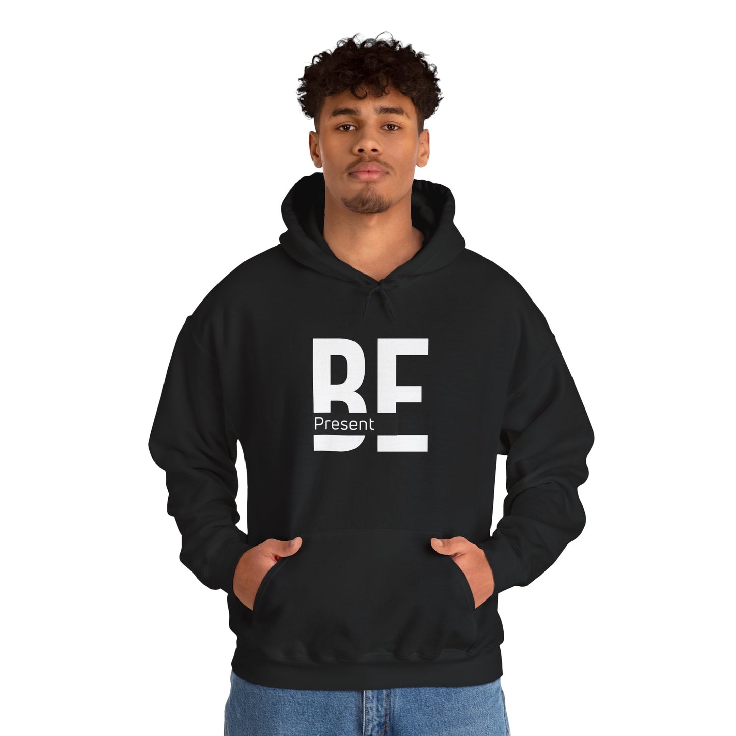 BE Present Minimalist Design Hoodie