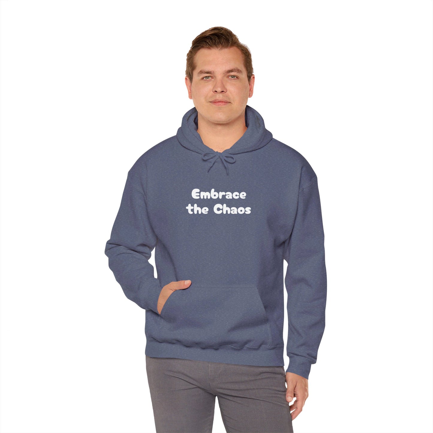 Embrace the Chaos - Unisex Heavy Blend™ Hooded Sweatshirt