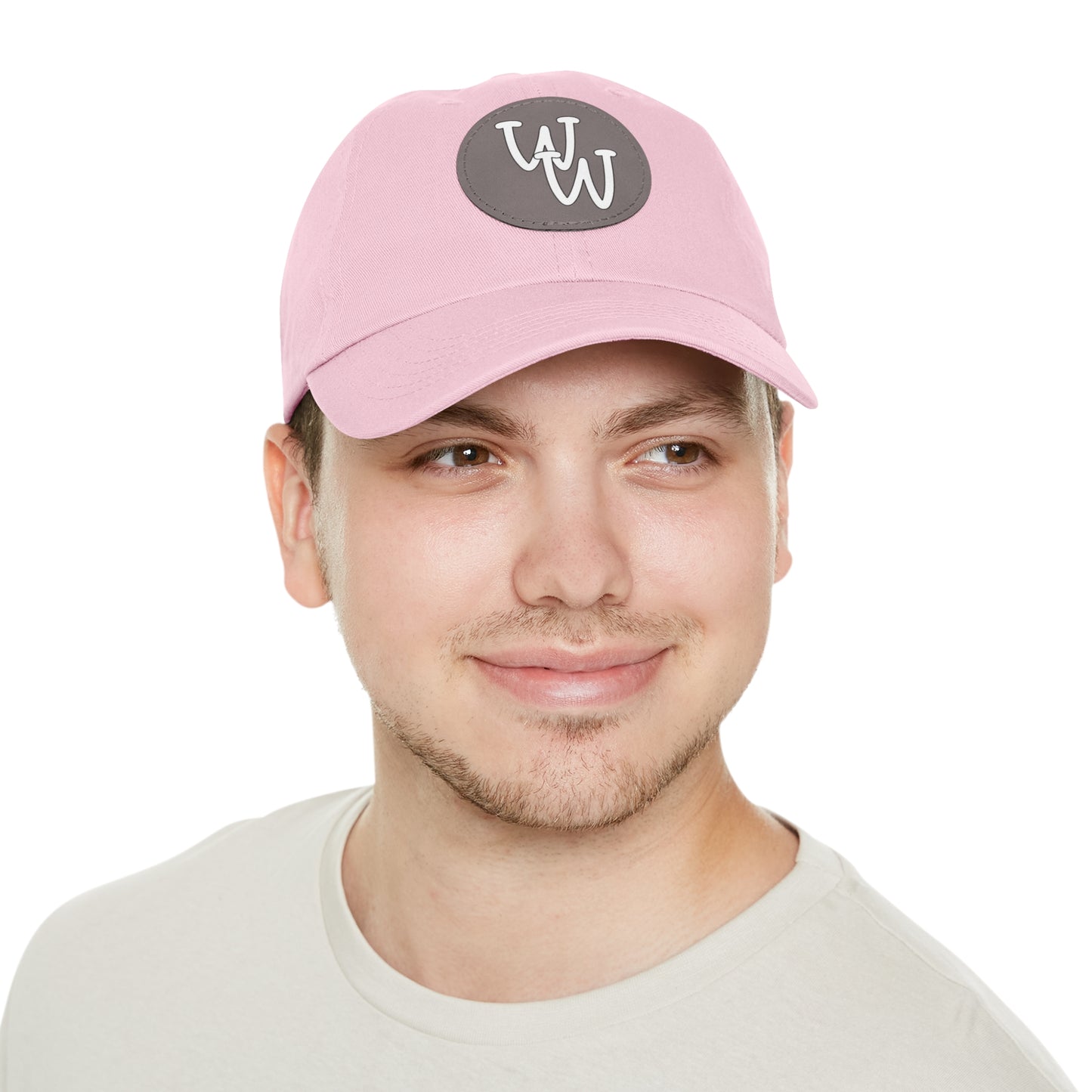 Workplace Wisdoms Logo Hat with Leather Patch (Round)