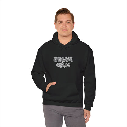 Workplace Wisdoms 'Embrace the Chaos' Heavy Hooded Sweatshirt