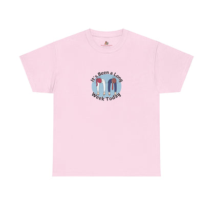 Workplace Wisdoms 'Long Week' Heavy Cotton Tee