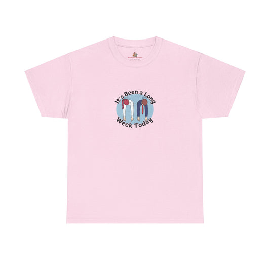 Workplace Wisdoms 'Long Week' Heavy Cotton Tee