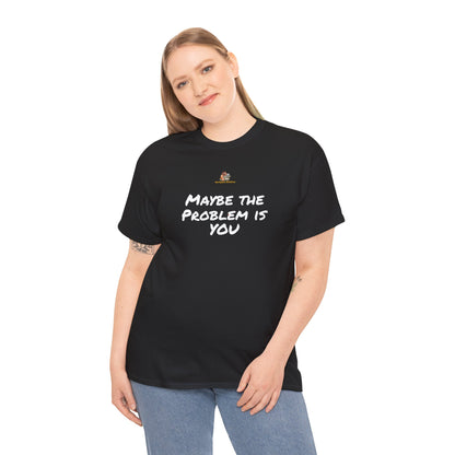 Workplace Wisdoms 'Problem' Heavy Cotton Tee