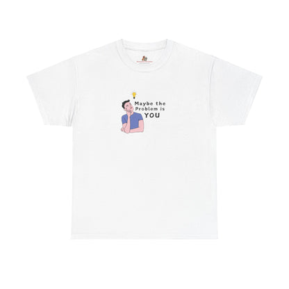 Workplace Wisdoms 'Problem' Heavy Cotton Tee