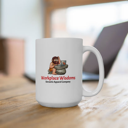 Workplace Wisdoms 'Screw Up' Ceramic Mug 15oz