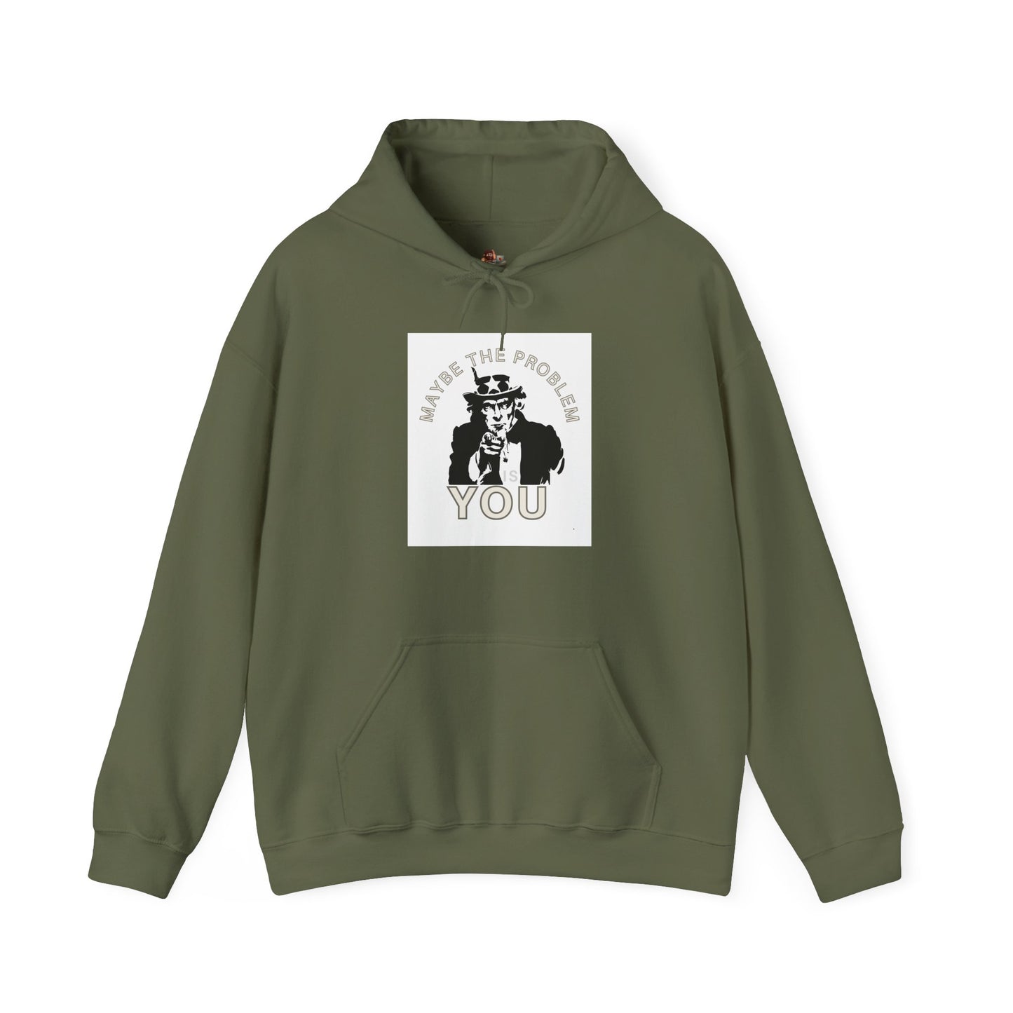 Workplace Wisdoms 'Problem' Heavy Hooded Sweatshirt