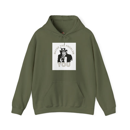 Workplace Wisdoms 'Problem' Heavy Hooded Sweatshirt