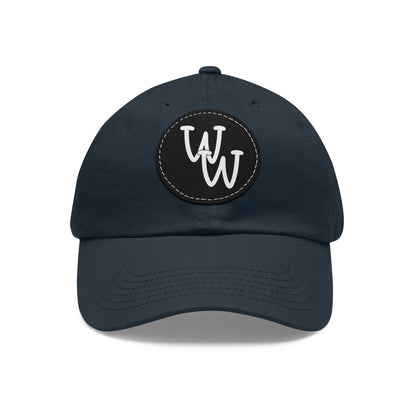 Workplace Wisdoms Logo Hat with Leather Patch (Round)