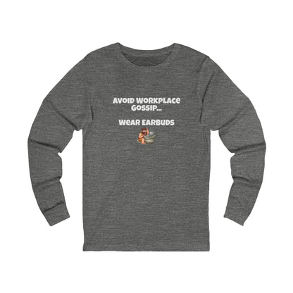 Workplace Wisdoms 'Gossip' Long Sleeve Tee