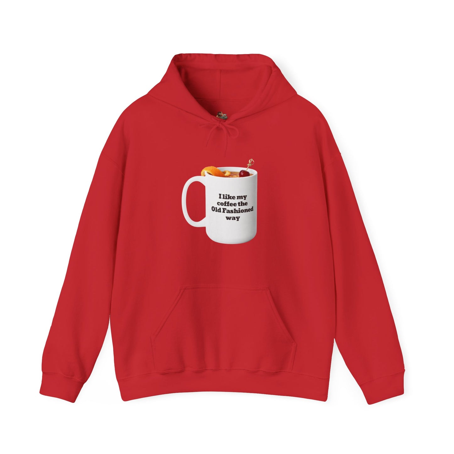 Workplace Wisdoms 'Old Fashioned' Heavy Hooded Sweatshirt