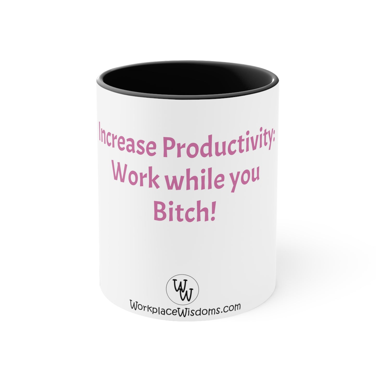 Increase Productivity - Accent Coffee Mug, 11oz