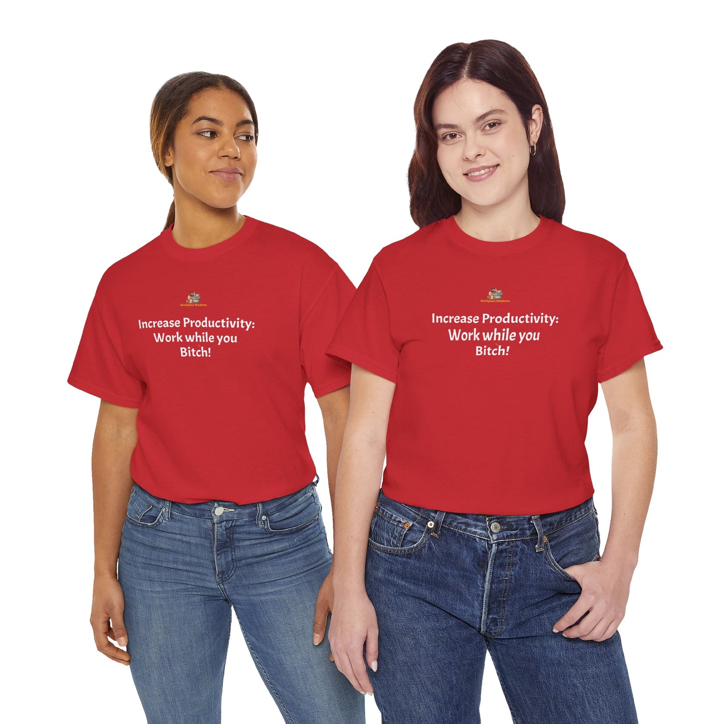 Workplace Wisdoms 'Increase Productivity' Heavy Cotton Tee