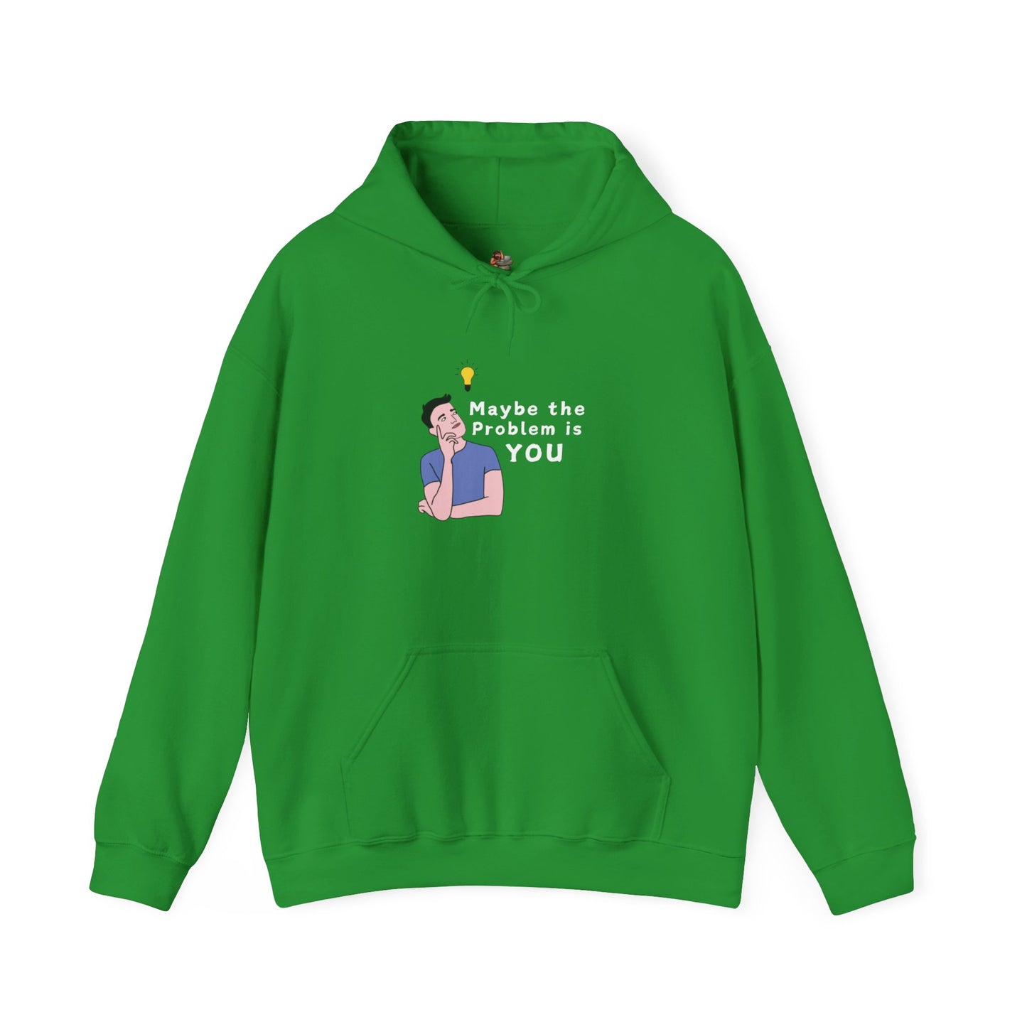 Workplace Wisdoms 'Problem' Heavy Hooded Sweatshirt