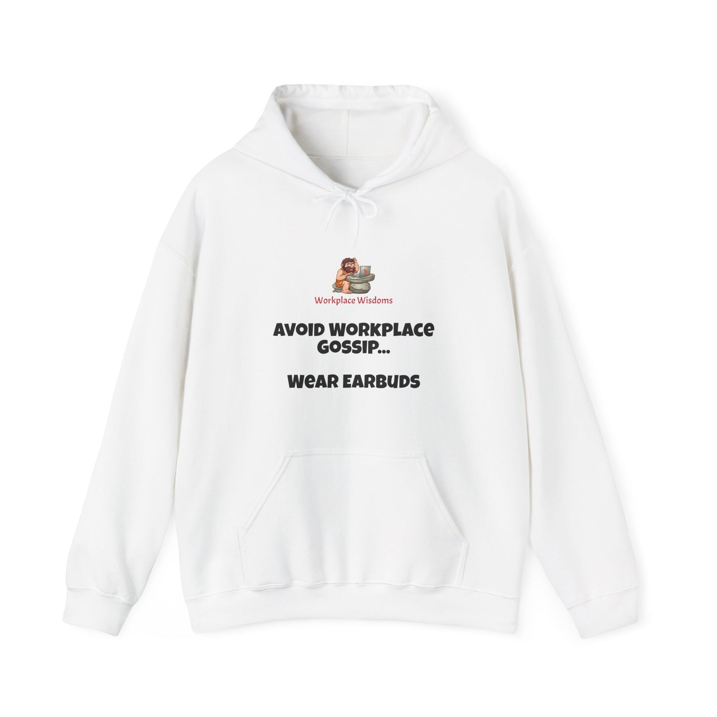 Workplace Wisdom 'Gossip' Heavy Hooded Sweatshirt