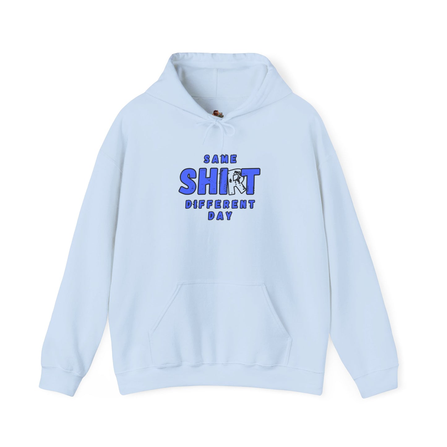 Workplace Wisdoms 'Different Day' Heavy Hooded Sweatshirt