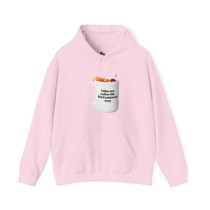 Workplace Wisdoms 'Old Fashioned' Heavy Hooded Sweatshirt
