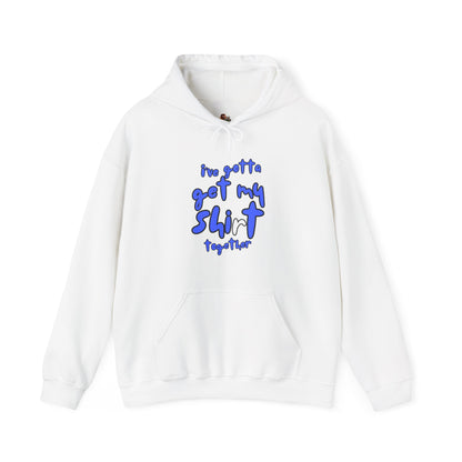 Workplace Wisdoms 'Shit Shirt Together' Heavy Hooded Sweatshirt