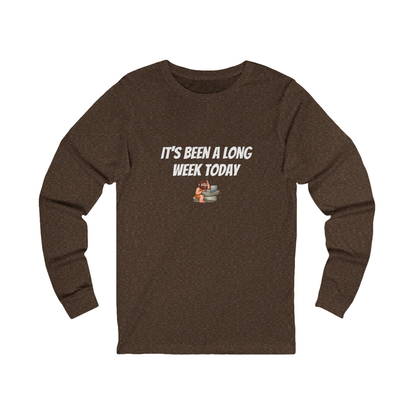 Workplace Wisdoms 'Long Week' Long Sleeve Tee