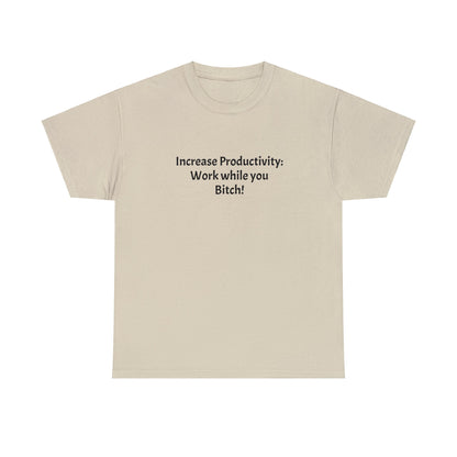 Increase Productivity - Unisex Heavy Cotton Tee