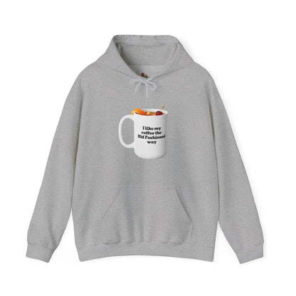 Workplace Wisdoms 'Old Fashioned' Heavy Hooded Sweatshirt