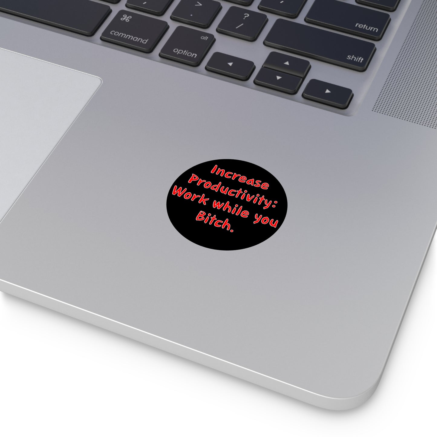 Increase Productivity - Round Vinyl Stickers