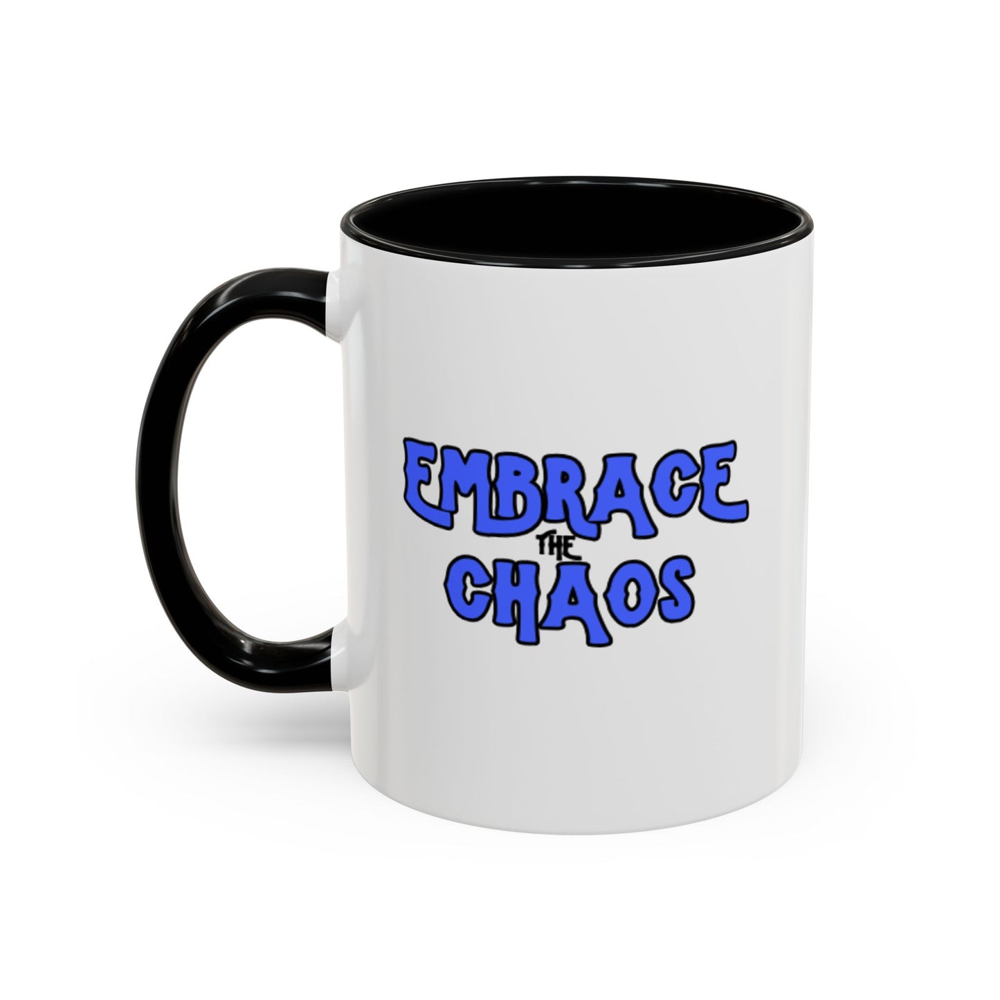 Embrace the Chaos - Accent Coffee Mug, 11oz