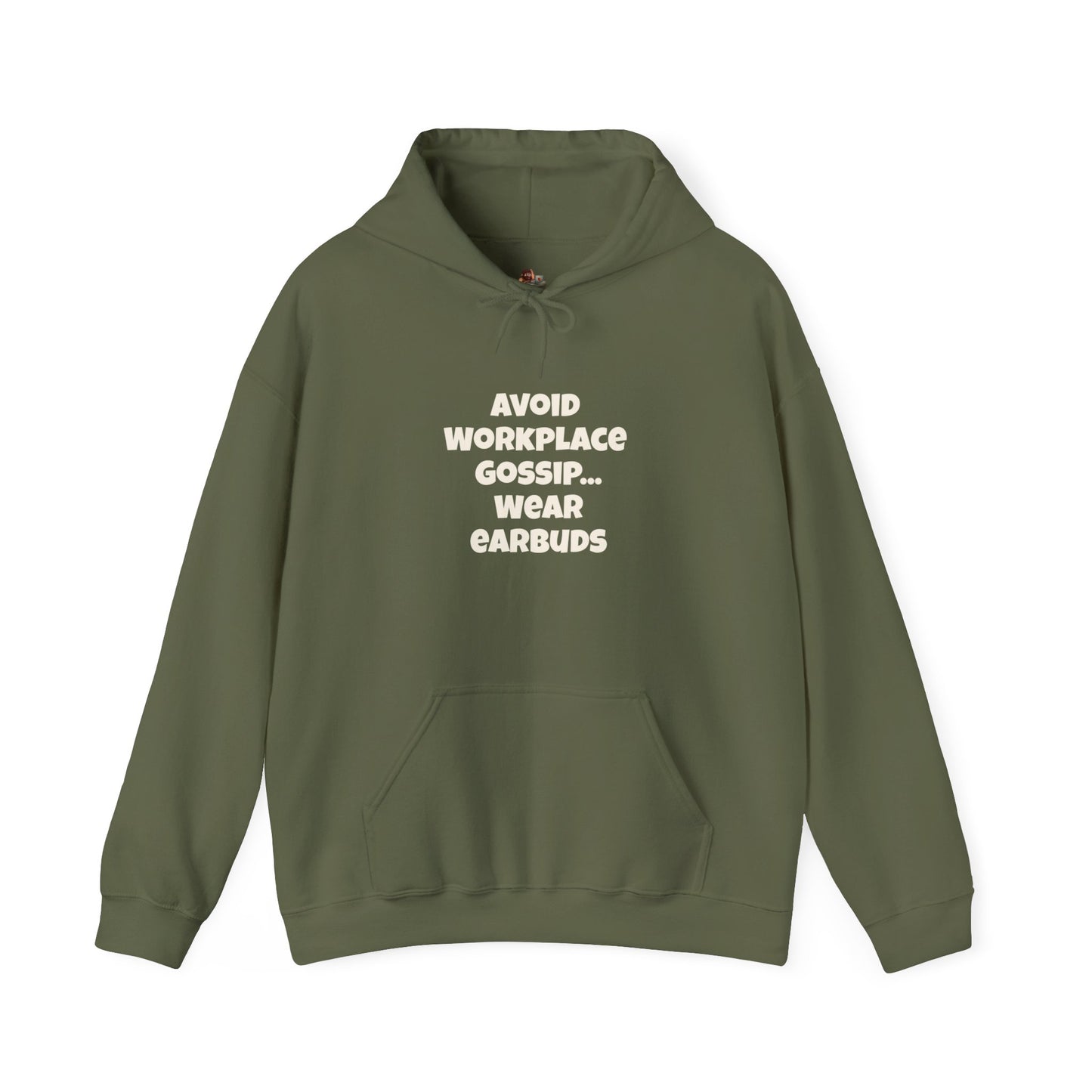 Workplace Wisdoms 'Gossip' Heavy Hooded Sweatshirt