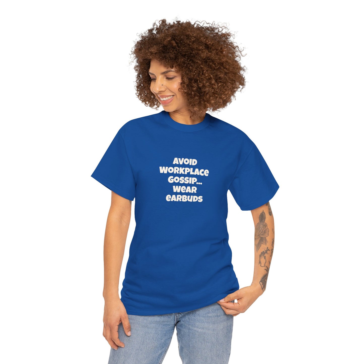 Workplace Wisdoms 'Gossip' Heavy Cotton Tee