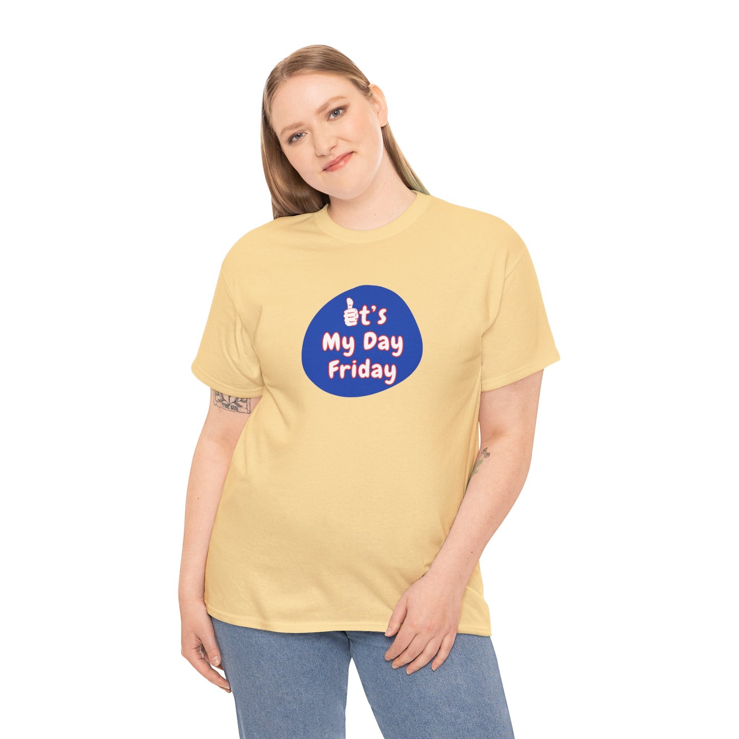 Workplace Wisdoms 'It's My Day Friday' Heavy Cotton Tee