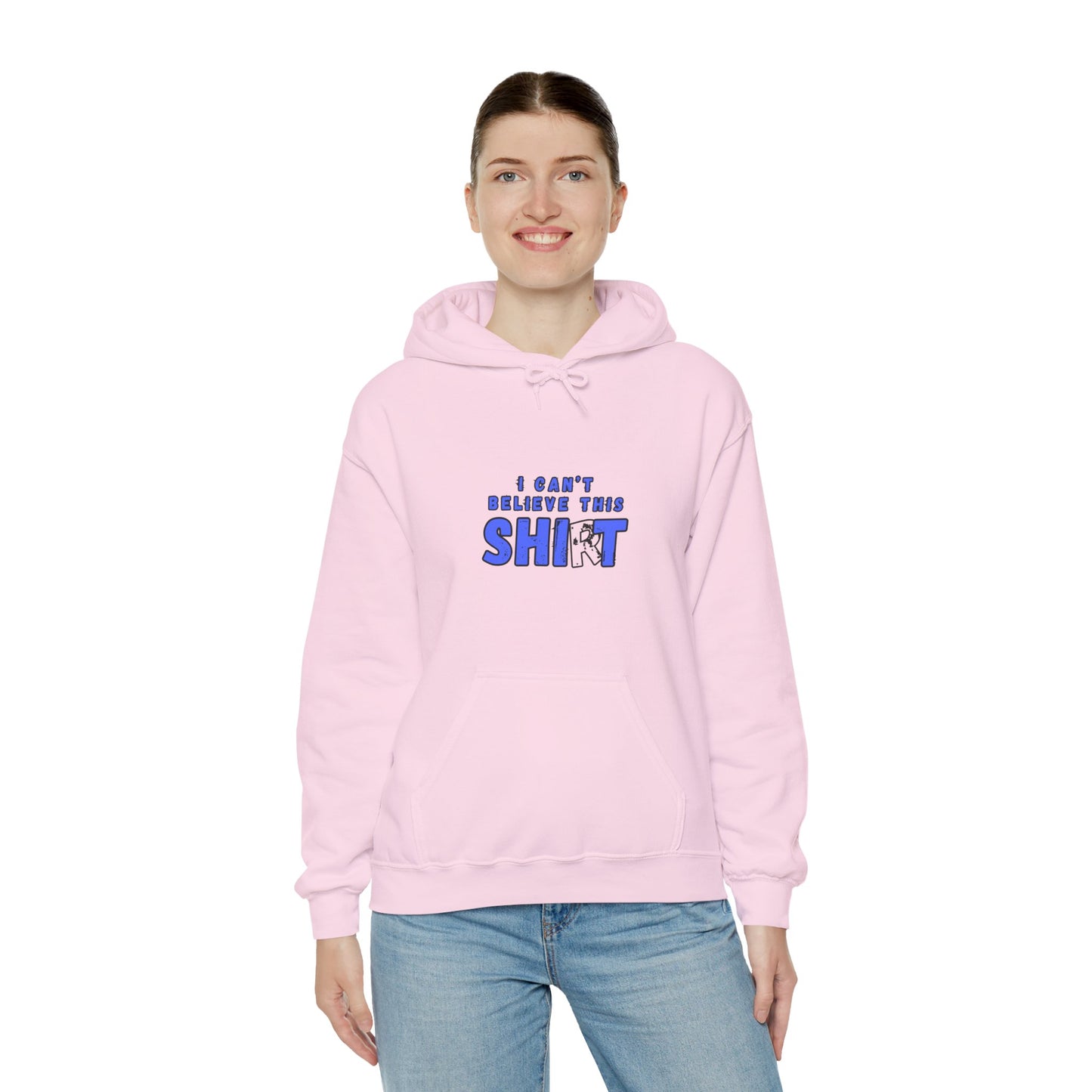Workplace Wisdoms 'Can't Believe' Heavy Hooded Sweatshirt