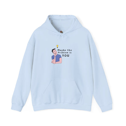 Workplace Wisdoms 'Problem' Heavy Hooded Sweatshirt