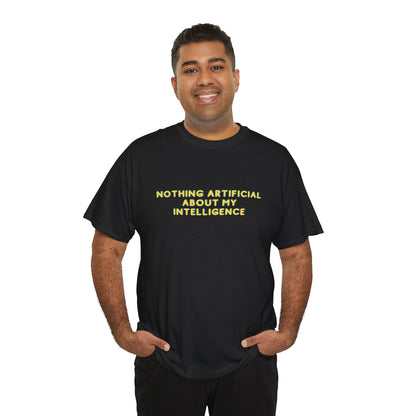 Workplace Wisdoms 'Artificial' Heavy Cotton Tee