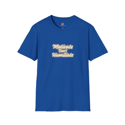 Workplace Wisdoms 'Motivate' Unisex Soft Cotton Tee