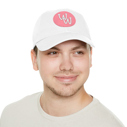 Workplace Wisdoms Logo Hat with Leather Patch (Round)