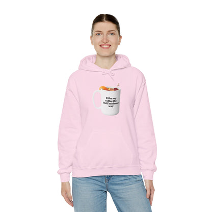 Workplace Wisdoms 'Old Fashioned' Heavy Hooded Sweatshirt