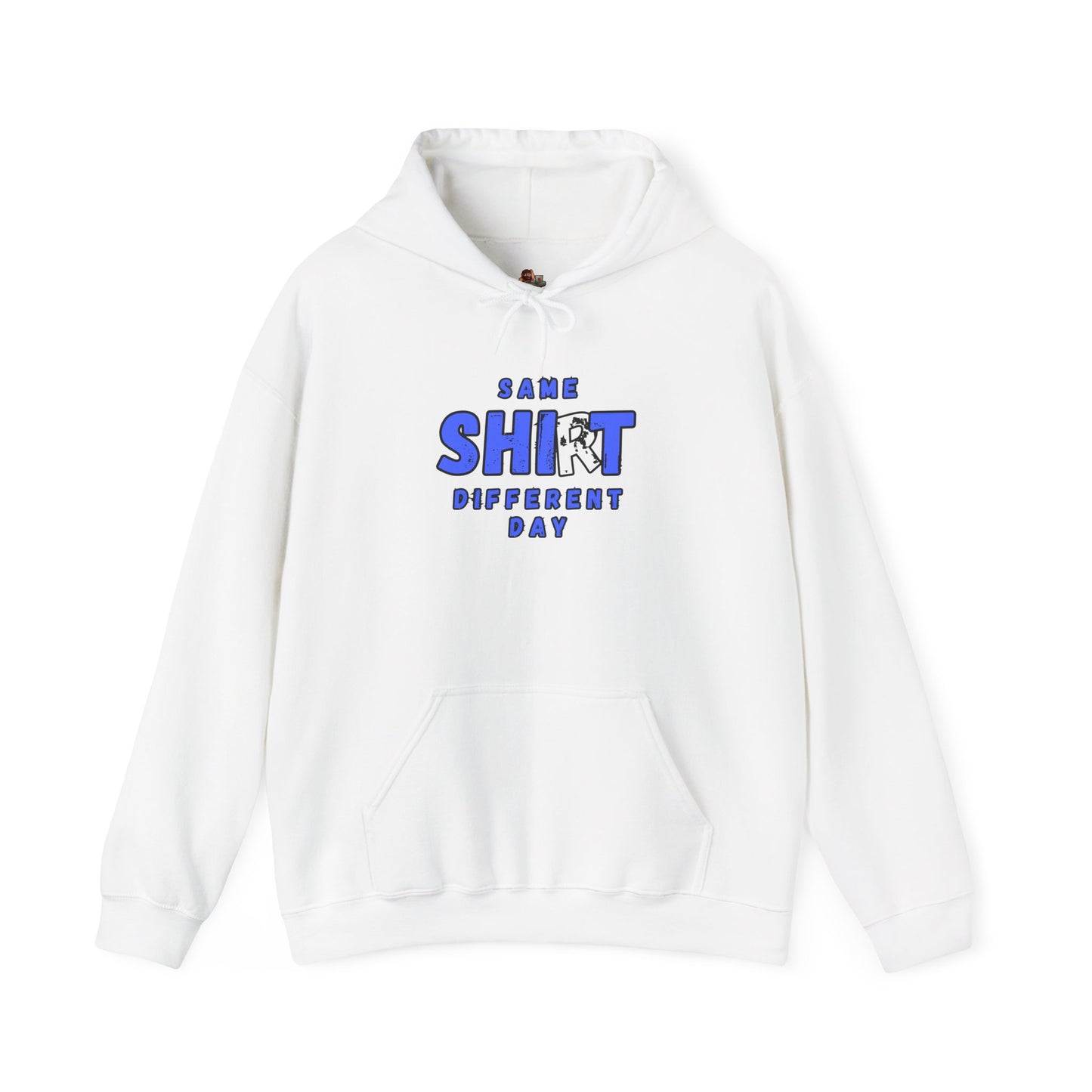 Workplace Wisdoms 'Different Day' Heavy Hooded Sweatshirt