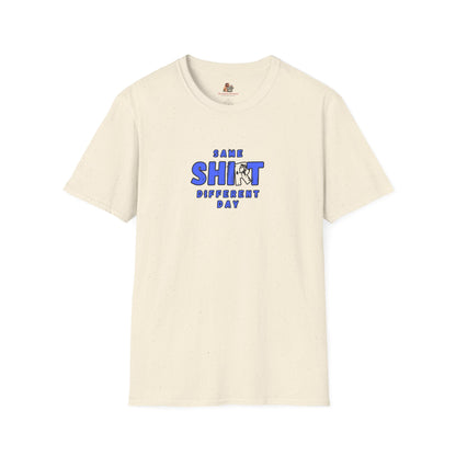 Workplace Wisdoms 'Different Day' Unisex Soft Cotton Tee