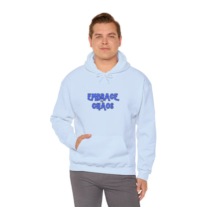Workplace Wisdoms 'Embrace the Chaos' Heavy Hooded Sweatshirt