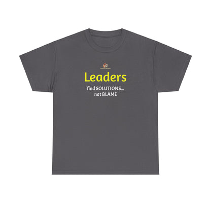 Workplace Wisdoms 'Leaders' Heavy Cotton Tee