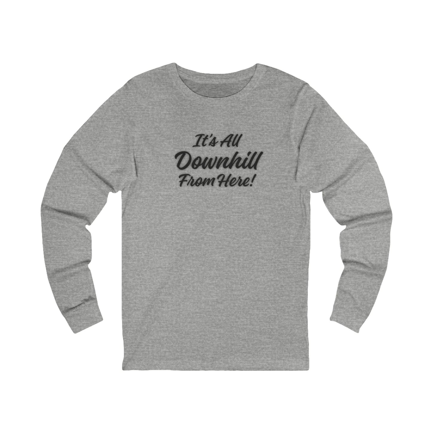 Workplace Wisdoms 'Downhill' Long Sleeve Tee