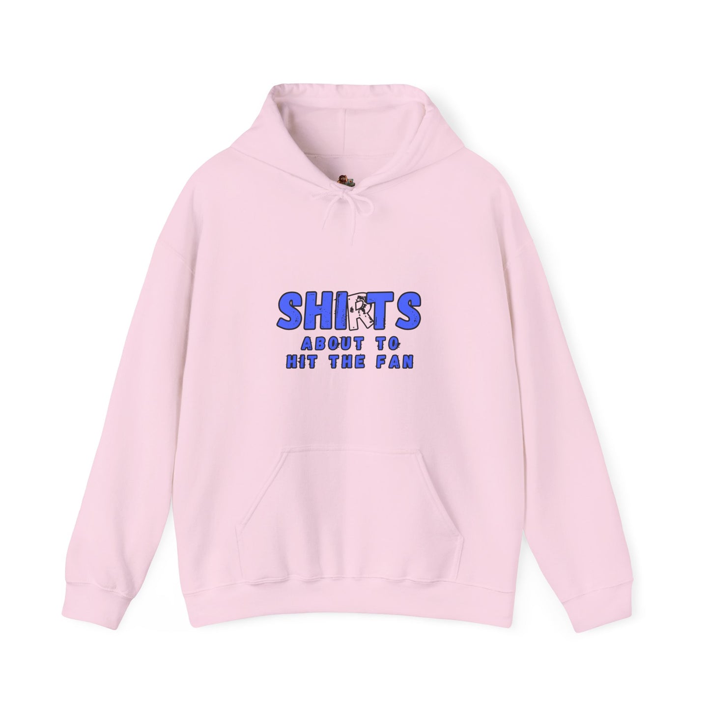 Workplace Wisdoms 'Hit the Fan' Heavy Hooded Sweatshirt