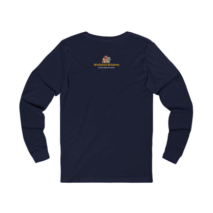 Workplace Wisdoms 'Embrace the Chaos' Long Sleeve Tee