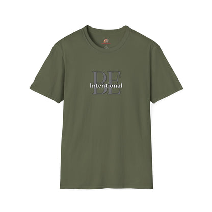 Workplace Wisdoms 'Be Intentional' Unisex Soft Cotton Tee