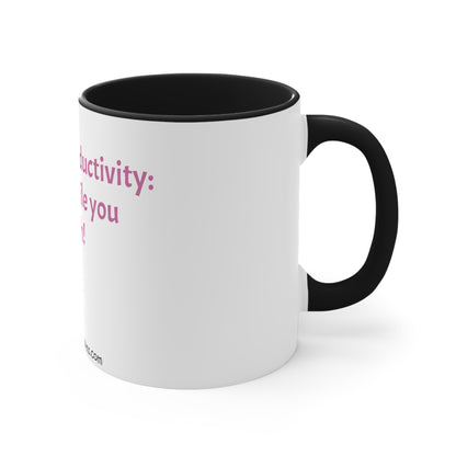 Increase Productivity - Accent Coffee Mug, 11oz