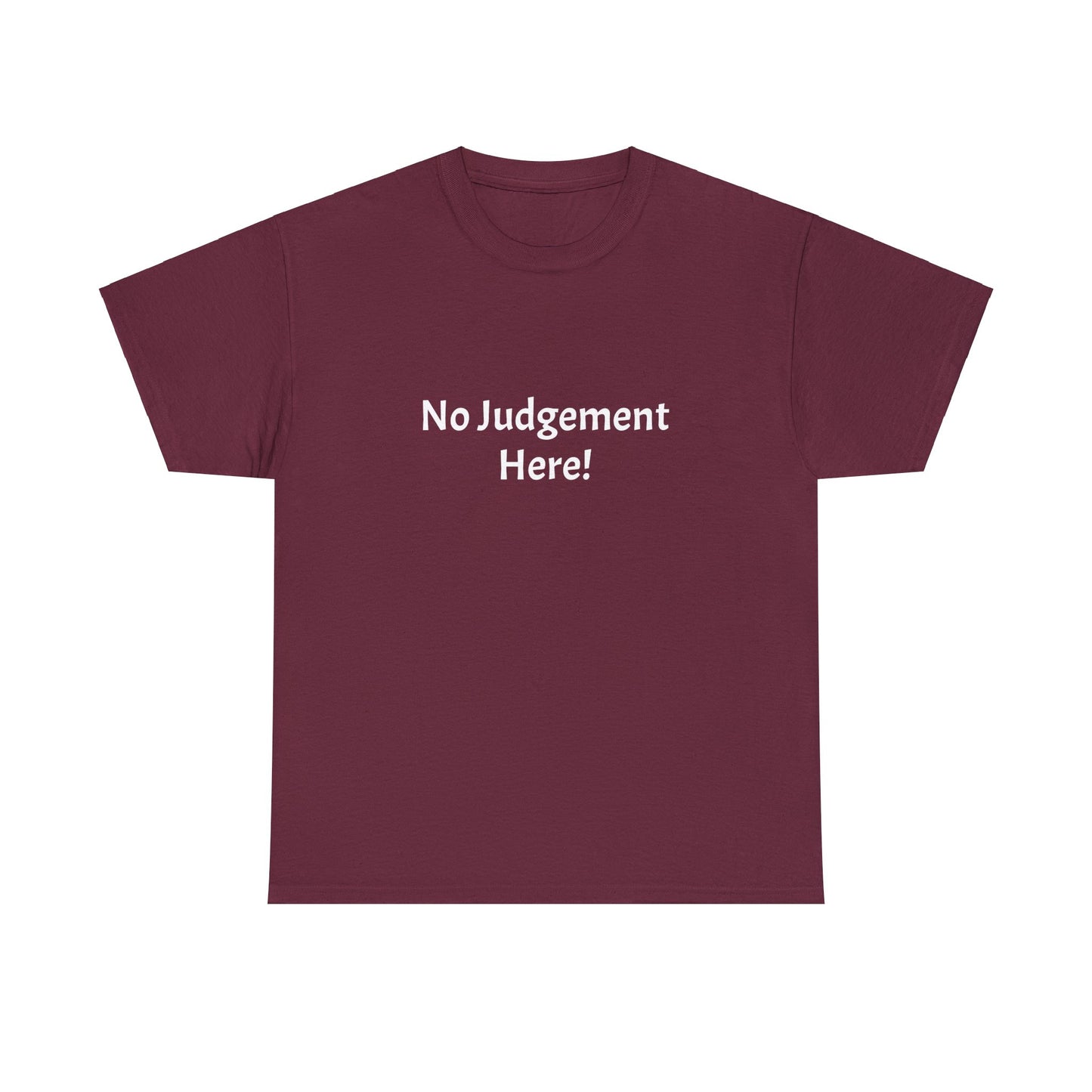 No Judgement - Unisex Heavy Cotton Tee