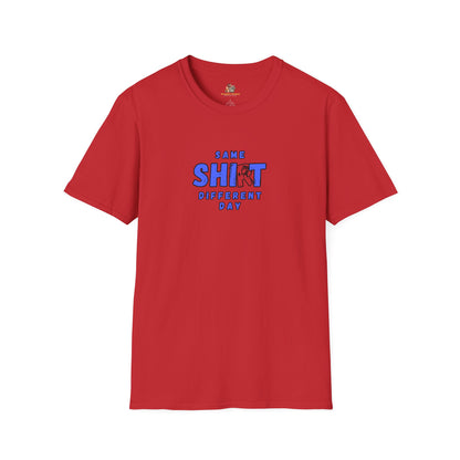 Workplace Wisdoms 'Different Day' Unisex Soft Cotton Tee