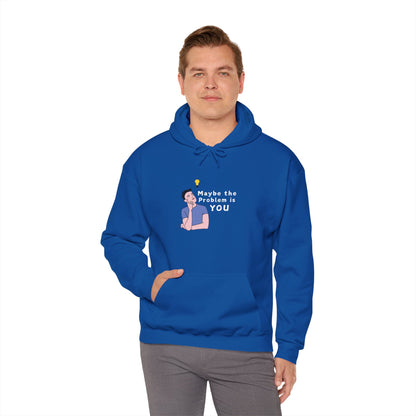 Workplace Wisdoms 'Problem' Heavy Hooded Sweatshirt